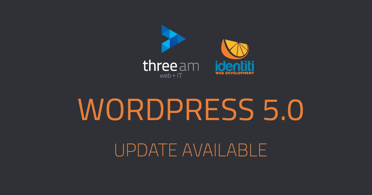 WordPress 5.0 is now available!